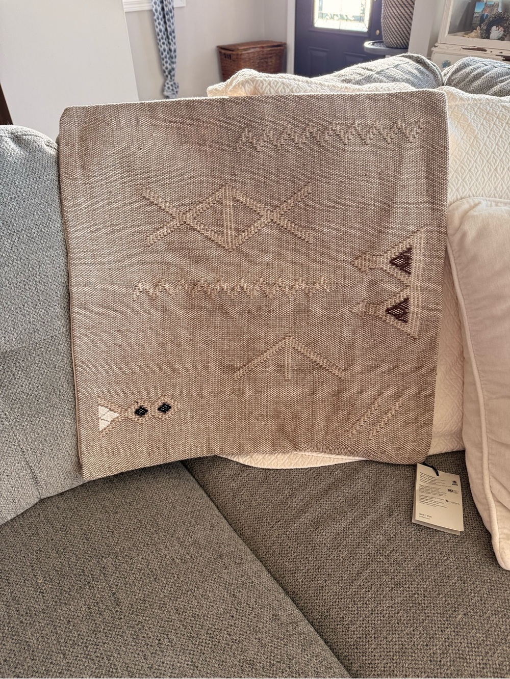 West Elm Sham -Fair trade certified